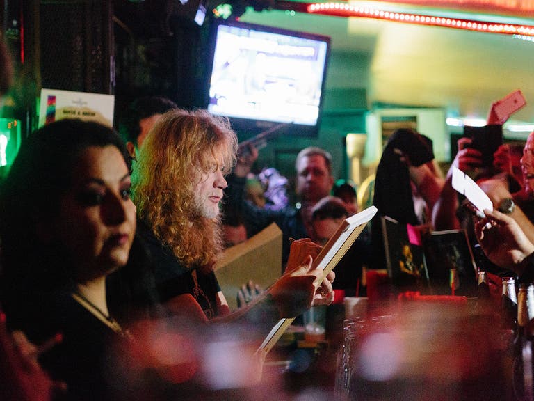 Rainbow Bar Grill Megadeth Dave Mustaine