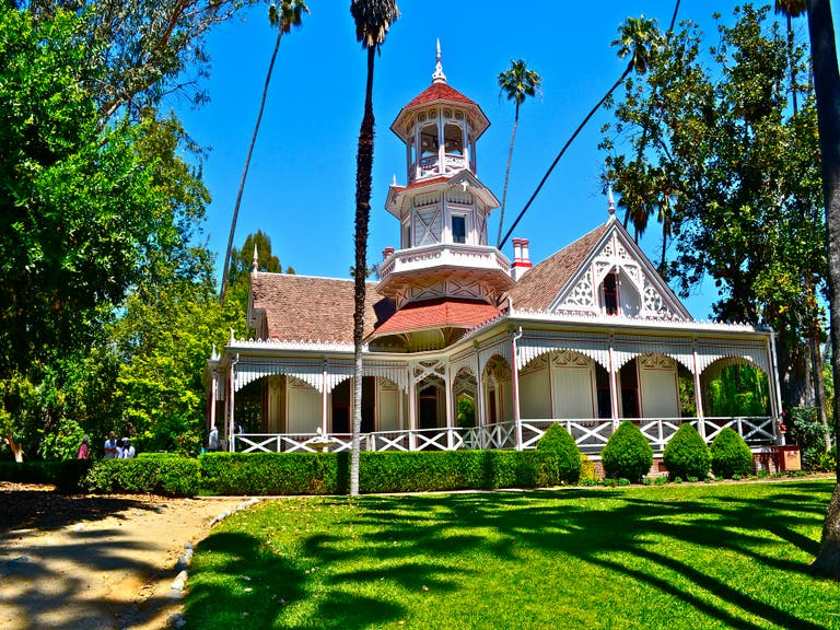 Queen Anne Cottage at L.os Angeles County Arboretum
